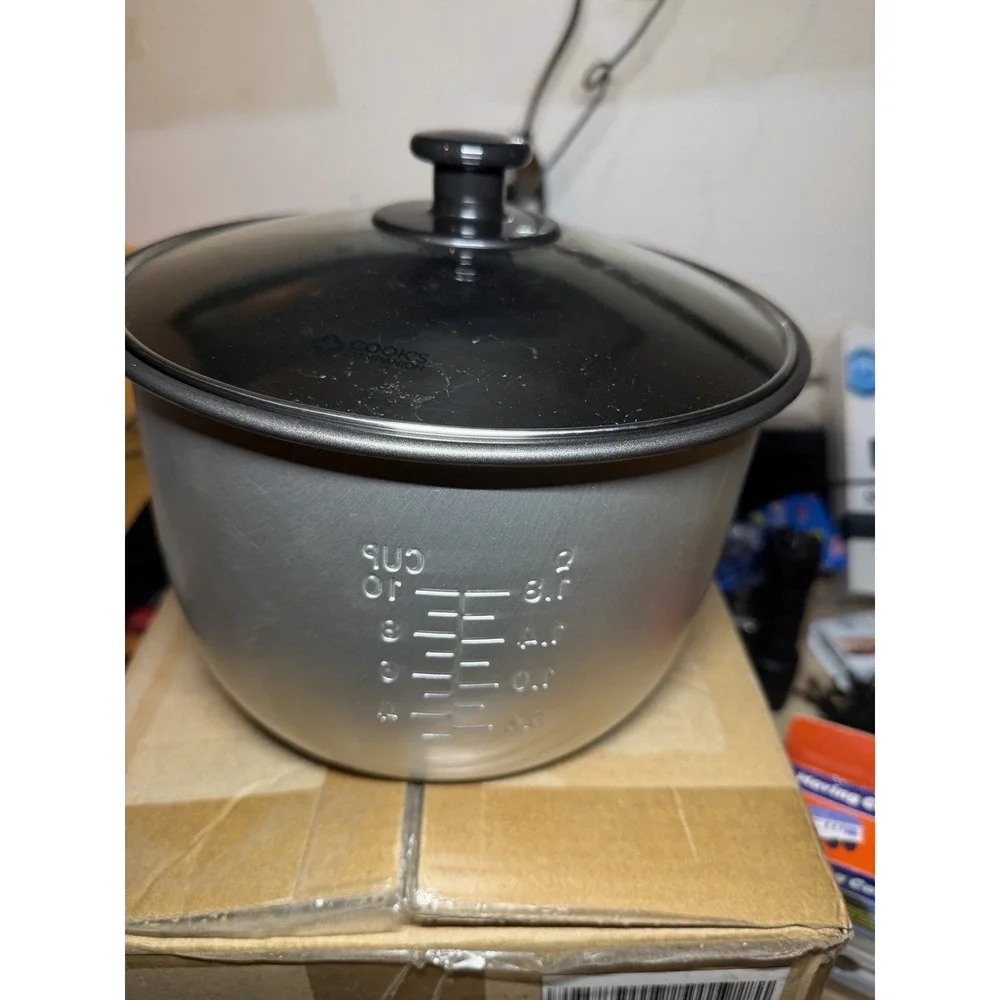Cook's Companion Rice Cooker Pot & Glass Lid‎ Replacement – New